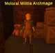 Molorai Militia Archmage